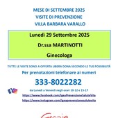 Proseguono le visite di prevenzione organizzate dall’Associazione Igea
