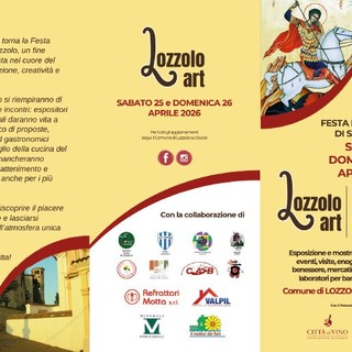 Lozzolo celebra San Giorgio con LozzoloArt: due giorni tra cortili aperti, artisti, sapori e festa di paese