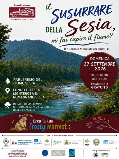 A Romagnano Sesia una giornata per ascoltare il fiume e riscoprire il legame con il territorio A Romagnano Sesia una giornata per ascoltare il fiume e riscoprire il legame con il territorio