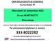 Coggiola: Visite di prevenzione ginecologiche Dr.ssa Martinotti 10 SETTEMBRE