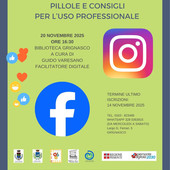 Grignasco, la biblioteca ospita una lezione pratica sui social con Guido Varesano Grignasco, la biblioteca ospita una lezione pratica sui social con Guido Varesano