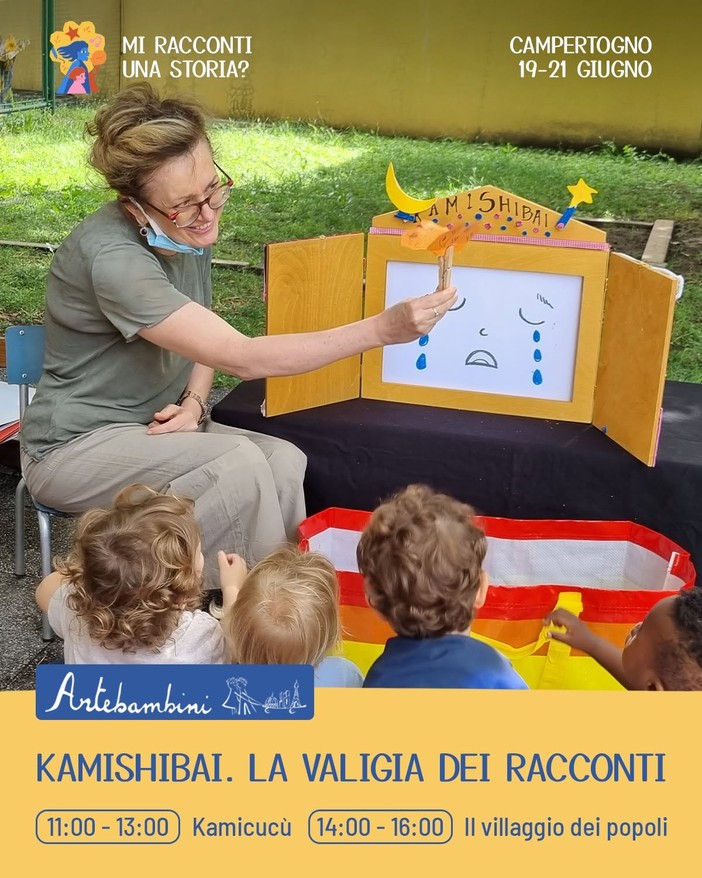 Campertogno, “La valigia dei racconti” porta il Kamishibai al festival Campertogno, “La valigia dei racconti” porta il Kamishibai al festival