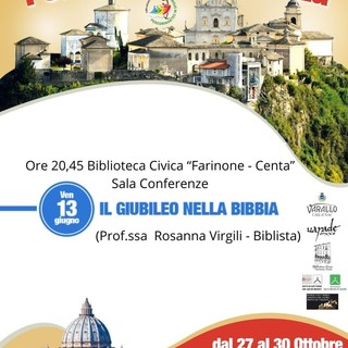 Alla biblioteca civica di Varallo, &quot;Il Giubileo nella Bibbia&quot; raccontato da Rosanna Virgili