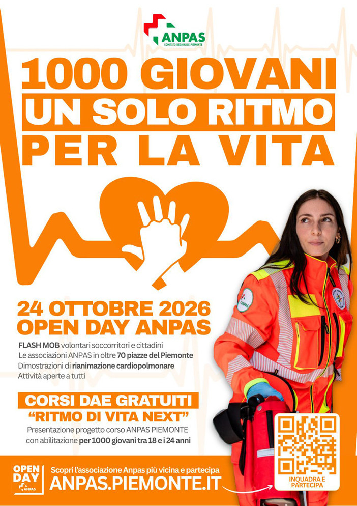 Open Day ANPAS nel Vercellese, sabato iniziative a Santhià, Livorno Ferraris e Trino Open Day ANPAS nel Vercellese, sabato iniziative a Santhià, Livorno Ferraris e Trino