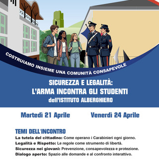 A Gattinara i Carabinieri incontrano gli studenti: quattro appuntamenti su sicurezza, legalità e rispetto delle regole