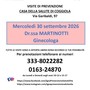 A Coggiola una giornata di prevenzione dedicata alla salute femminile A Coggiola una giornata di prevenzione dedicata alla salute femminile