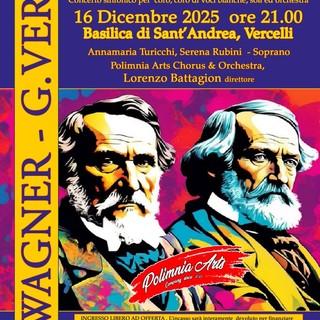 Vercelli, il 16 dicembre la Basilica di Sant’Andrea ospita “Tra Cielo e Terra”: grande concerto sinfonico a sostegno dell’Ostetricia dell’Ospedale Vercelli, il 16 dicembre la Basilica di Sant’Andrea ospita “Tra Cielo e Terra”: grande concerto sinfonico a sostegno dell’Ostetricia dell’Ospedale
