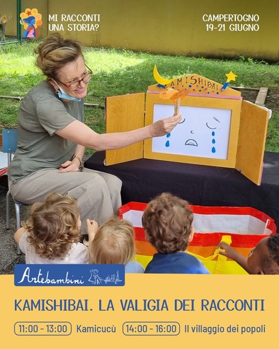 Campertogno, “La valigia dei racconti” porta il Kamishibai al festival Campertogno, “La valigia dei racconti” porta il Kamishibai al festival
