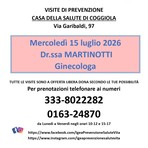 Visite ginecologiche di prevenzione a Coggiola con l’associazione Igea Visite ginecologiche di prevenzione a Coggiola con l’associazione Igea