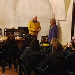 Lenta, buona partecipazione alla mostra di affreschi nel monastero con i corsi dell’Associazione Il Castello Lenta, buona partecipazione alla mostra di affreschi nel monastero con i corsi dell’Associazione Il Castello