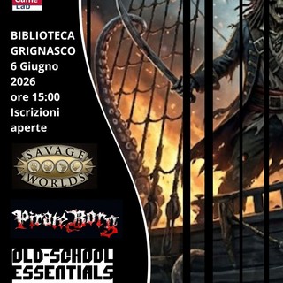 Grignasco, giochi di ruolo in biblioteca tra pirati, vichinghi e misteri