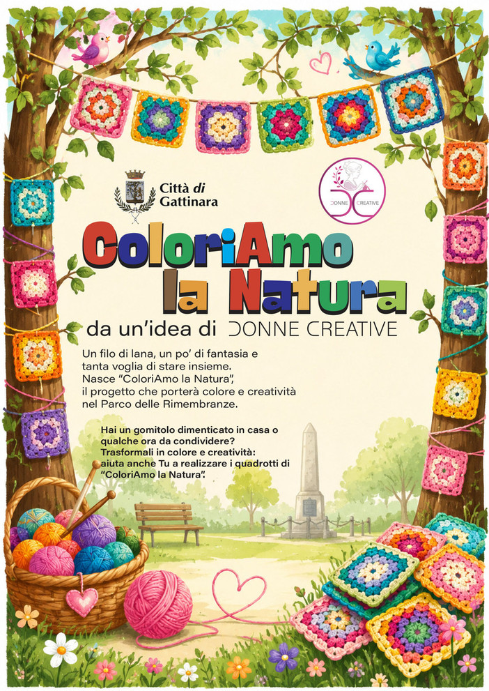 A Gattinara “ColoriAmo la Natura”, il progetto delle Donne Creative per il Parco delle Rimembranze A Gattinara “ColoriAmo la Natura”, il progetto delle Donne Creative per il Parco delle Rimembranze