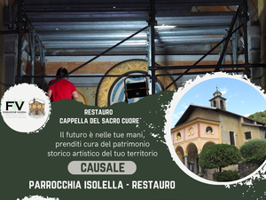 Isolella, un fondo per sostenere il restauro della cappella del Sacro Cuore