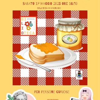 &quot;Merenda letteraria&quot; alla Biblioteca di Grignasco