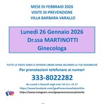 Varallo e Coggiola, visite ginecologiche di prevenzione con l’Associazione Igea