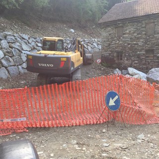 Varallo, sono ripresi i lavori per la realizzazione della strada Salaro-Massera in Val Sabbiola