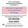 Visite ginecologiche di prevenzione a Coggiola con l’associazione Igea