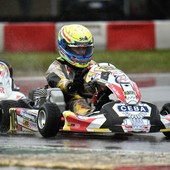 Franciacorta Karting Track, Leonardo De Grandi ha debuttato nel campionato Rok Cup Italia 2024.