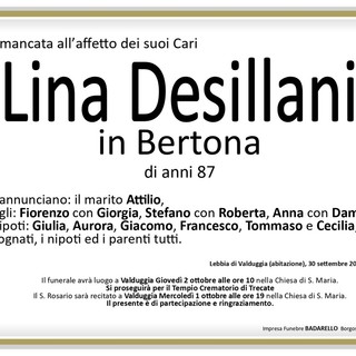 Lina Desillani, in Bertona