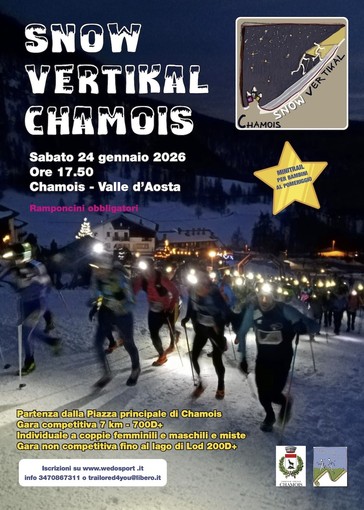 Snow Vertikal Chamois, iscrizioni quasi al completo: ultimi pettorali disponibili