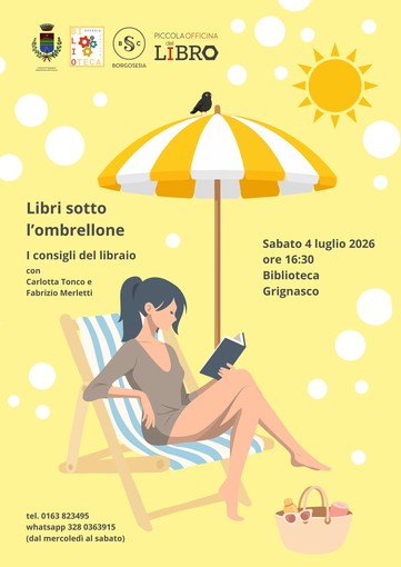 Grignasco, un pomeriggio di consigli per scegliere le letture dell'estate