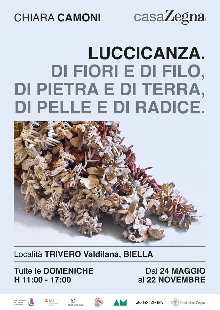 "Luccicanza" di Chiara Camoni negli spazi di Casa Zegna 