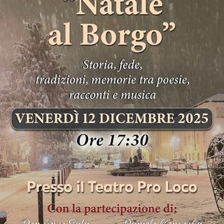 Borgosesia, “Natale al Borgo” porta musica, poesia e riflessioni nel foyer del Teatro Pro Loco