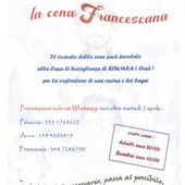 A Borgosesia una cena francescana per sostenere la casa di accoglienza di Koumra in Ciad