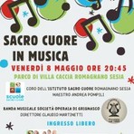 “Sacro Cuore in Musica”: concerto a Romagnano Sesia con coro e banda