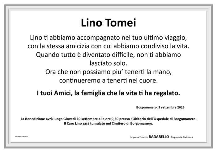 Lino Tomei