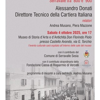 Serravalle Sesia, al Museo Don Florindo Piolo un incontro dedicato alla storia della Cartiera Italiana
