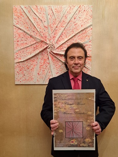Massimo Paracchini premiato con il riconoscimento internazionale “Claude Monet”