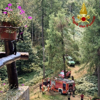 Incendio Monte Barone, finito il presidio dei Vigili del Fuoco