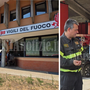 Incendio sul Monte Barone, Pichetto in Valsesia: tappa dai Vigili del Fuoco di Varallo Incendio sul Monte Barone, Pichetto in Valsesia: tappa dai Vigili del Fuoco di Varallo