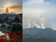 Brucia il Monte Barone: le immagini della coltre di fumo - Foto Ermanno Orsi