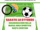Borgomanero inaugura la nuova area sportiva di Santa Cristina