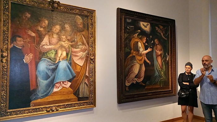 Alla Pinacoteca di Varallo presentata la Pala di San Pantaleone restaurata Alla Pinacoteca di Varallo presentata la Pala di San Pantaleone restaurata