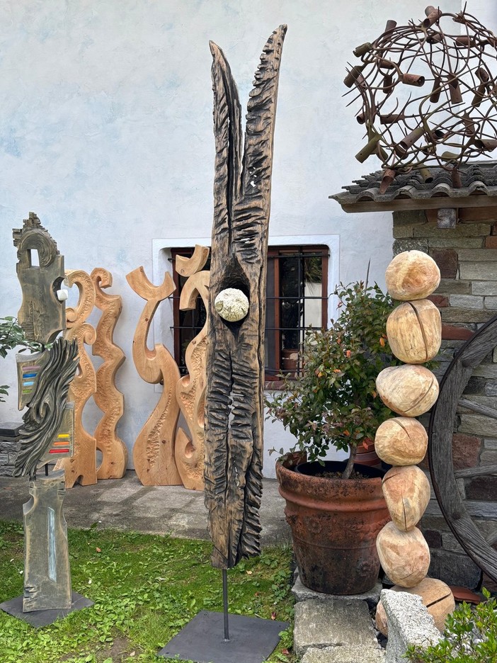 Serravalle: Inaugurazione mostra dello scultore Fabio Nicola