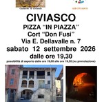 A Civiasco una serata di pizza in piazza tra convivialità e tradizione A Civiasco una serata di pizza in piazza tra convivialità e tradizione