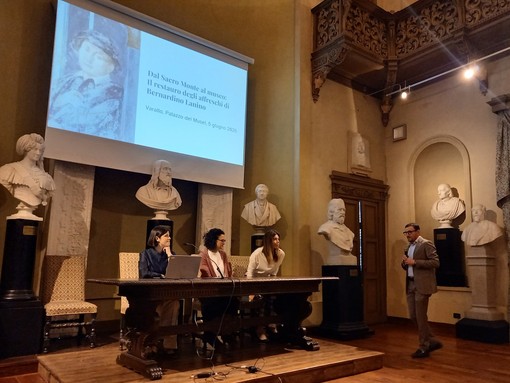Varallo, restaurati gli affreschi di Bernardino Lanino conservati in Pinacoteca