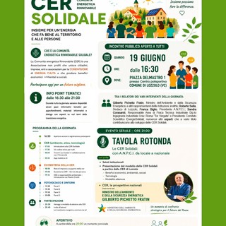 Lozzolo presenta la CER Solidale, incontro pubblico con il ministro Gilberto Pichetto Fratin
