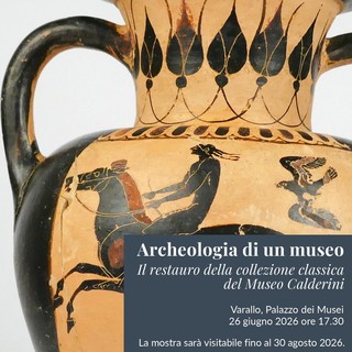 Varallo, al Palazzo dei Musei la mostra sul restauro della collezione classica del Museo Calderini