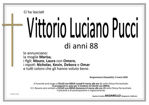 Vittorio Luciano Pucci Vittorio Luciano Pucci