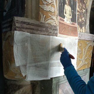 Varallo: Conclusa la prima fase del restauro delle Storie della Passione a Santa Maria delle Grazie Varallo: Conclusa la prima fase del restauro delle Storie della Passione a Santa Maria delle Grazie