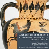 Varallo, al Palazzo dei Musei la mostra sul restauro della collezione classica del Museo Calderini
