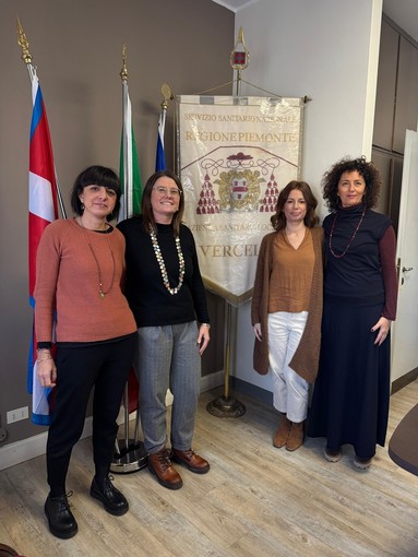 Quattro nuove psicologhe in servizio all’ASL VC, operative anche a Gattinara