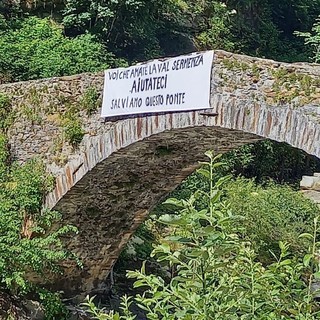 Boccioleto, appello per salvare il ponte di Piaggiogna