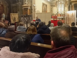 A Quarona una serata sulla Sindone tra scienza, storia e fede nella chiesa parrocchiale A Quarona una serata sulla Sindone tra scienza, storia e fede nella chiesa parrocchiale