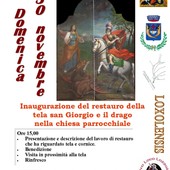 Lozzolo, completato il restauro del quadro di San Giorgio: domenica 30 novembre la presentazione ufficiale
