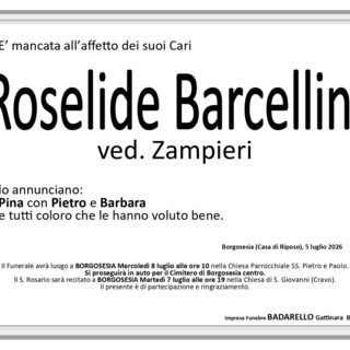 Roselide Barcellini, ved. Zampieri